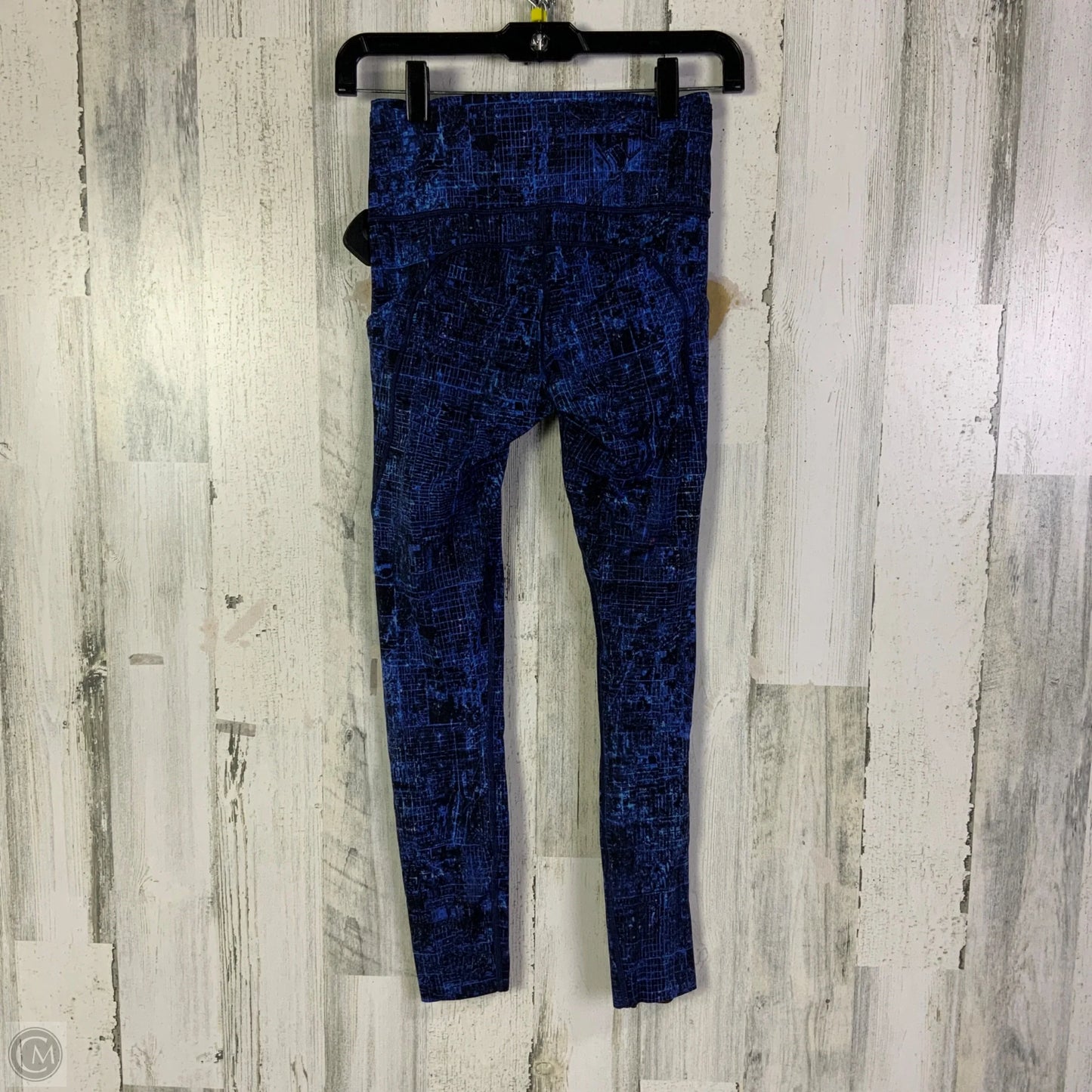 Athletic Leggings By Lululemon In Blue, Size: 4