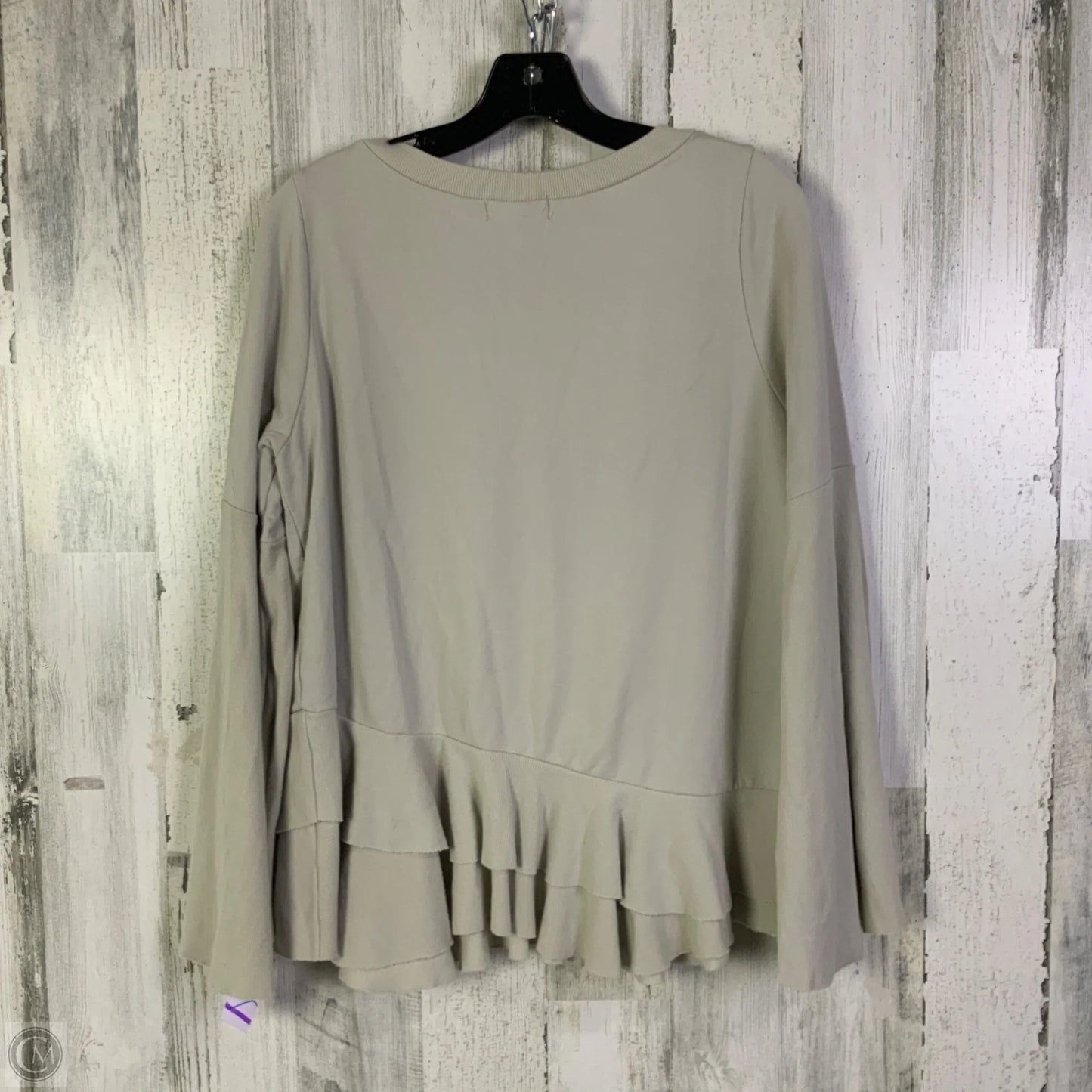 Top Long Sleeve By Altard State In Taupe, Size: M