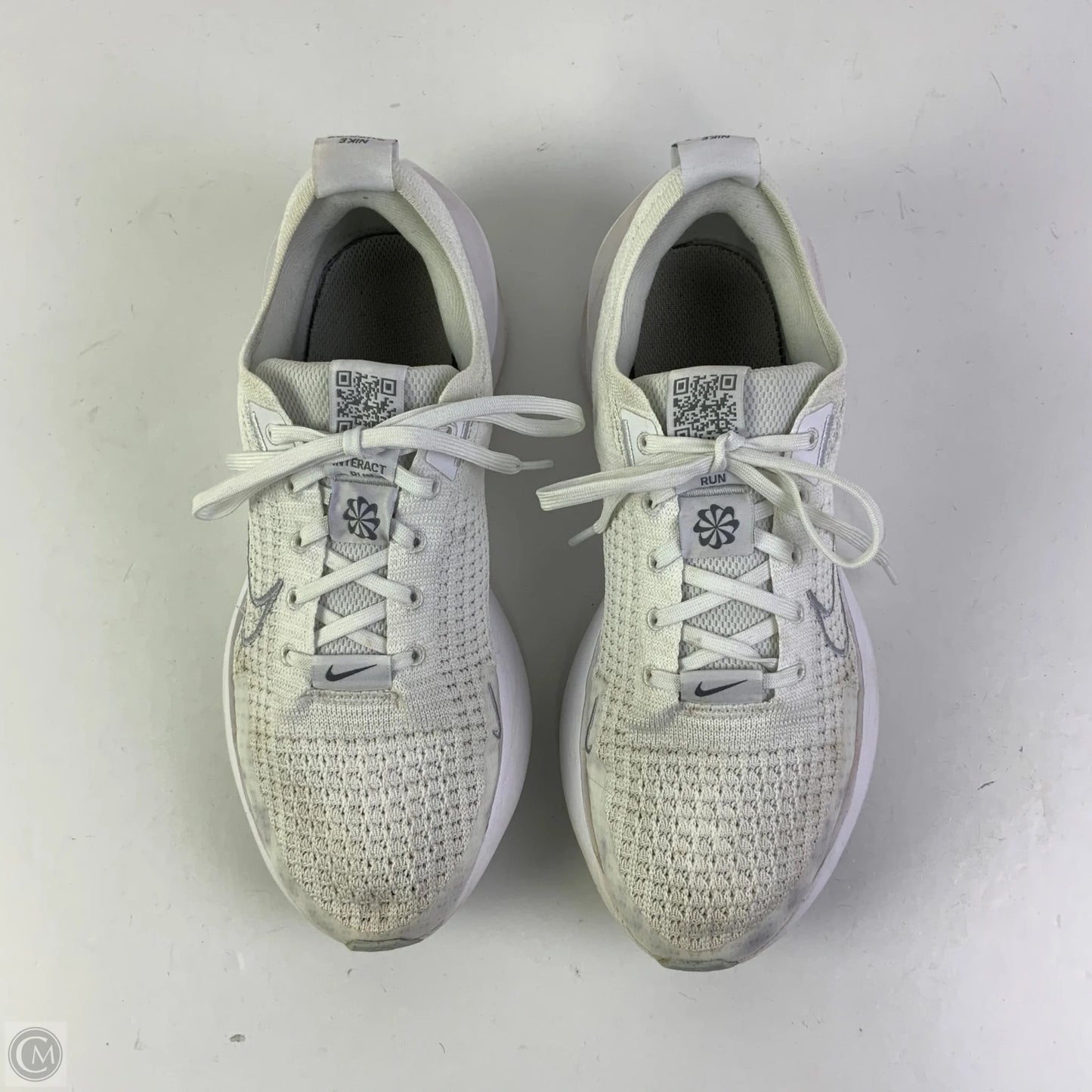 Shoes Athletic By Nike In White, Size: 9