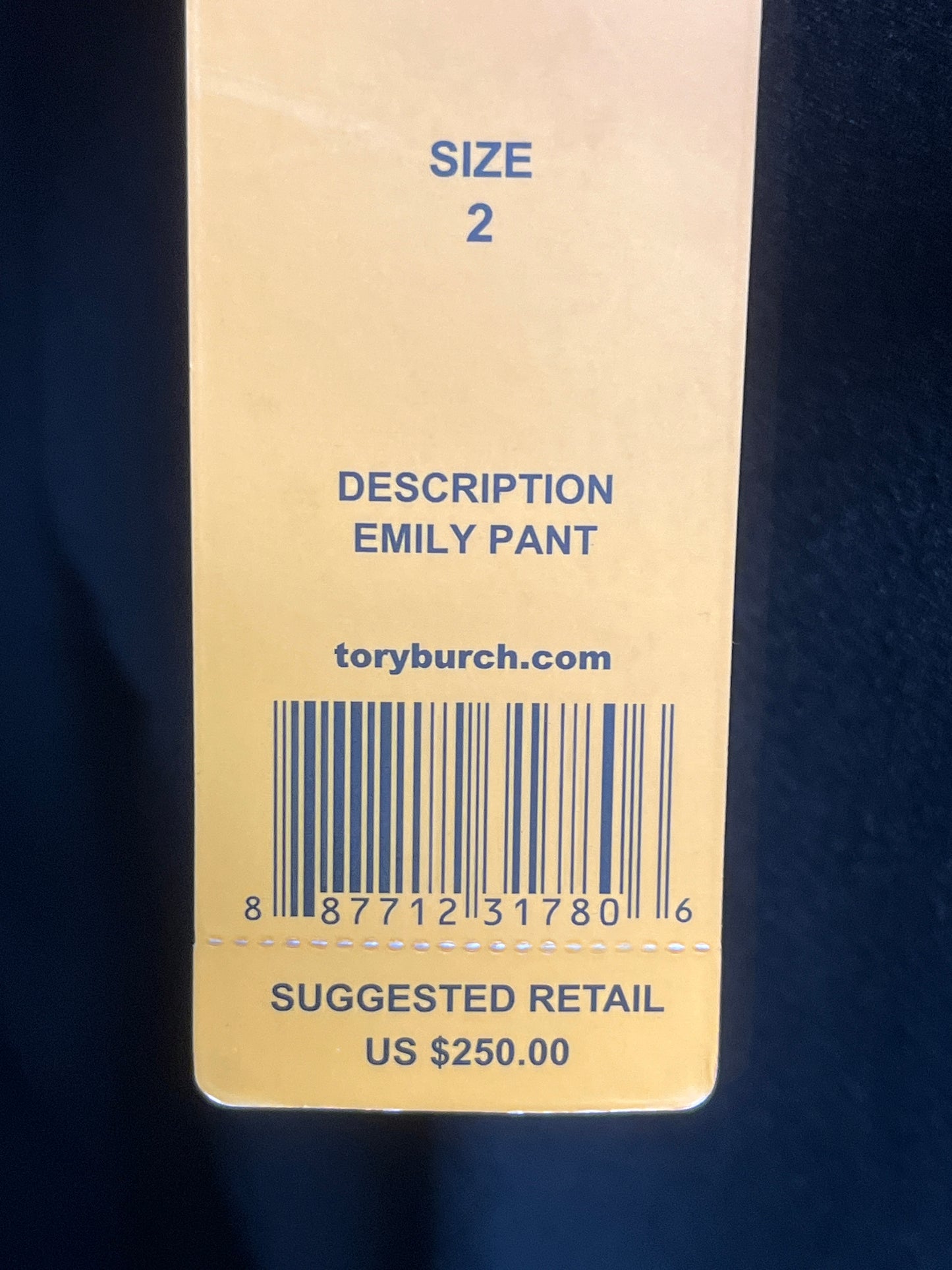 Pants Designer By Tory Burch In Black, Size: 2