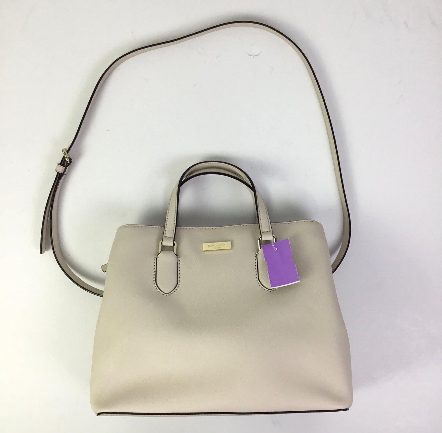 Handbag Designer By Kate Spade In Cream, Size:Medium