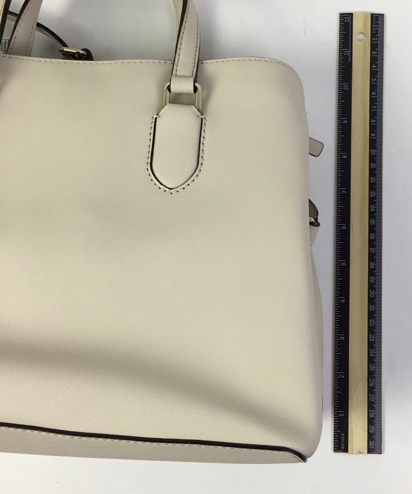 Handbag Designer By Kate Spade In Cream, Size:Medium