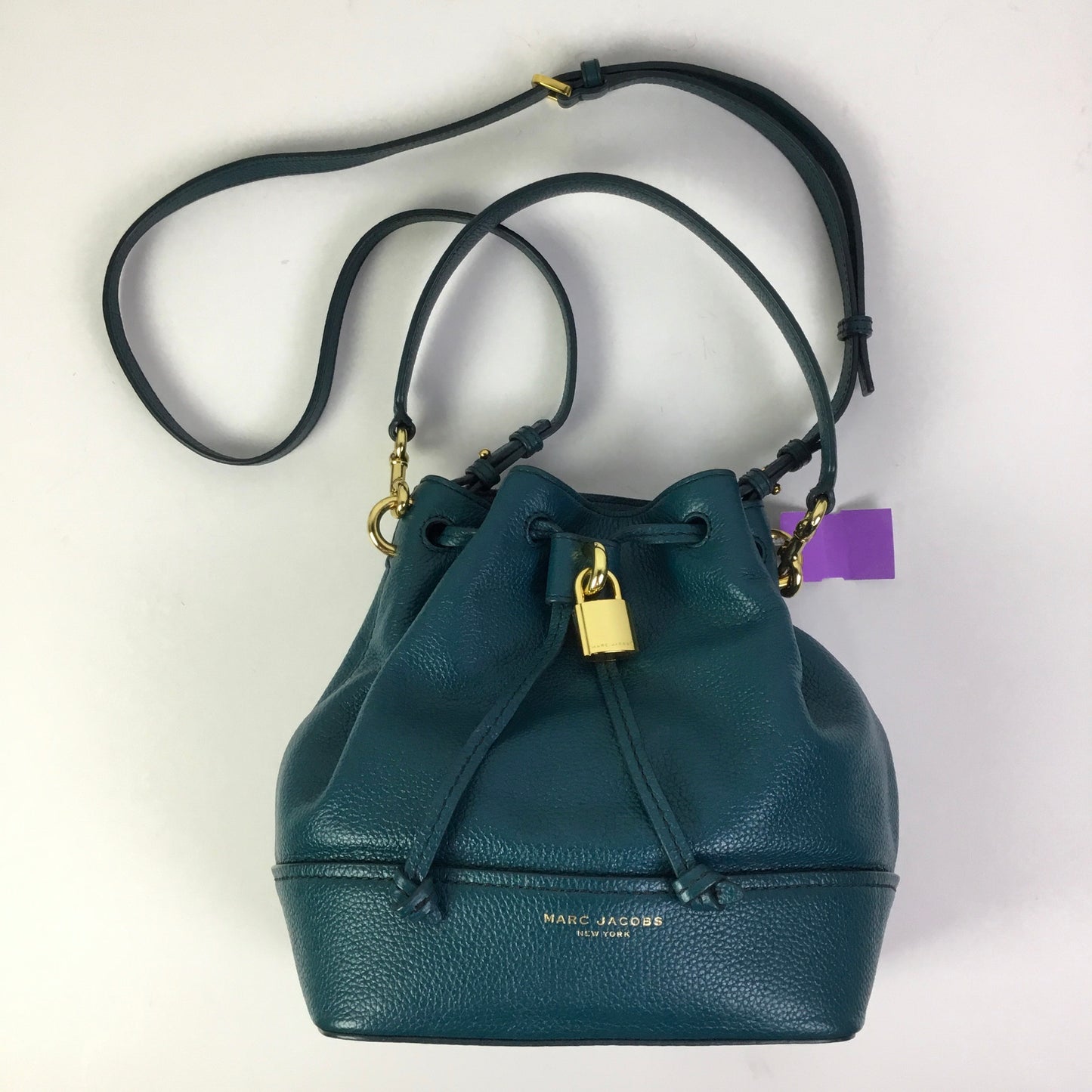 Handbag Designer By Marc Jacobs In Teal, Size:Medium