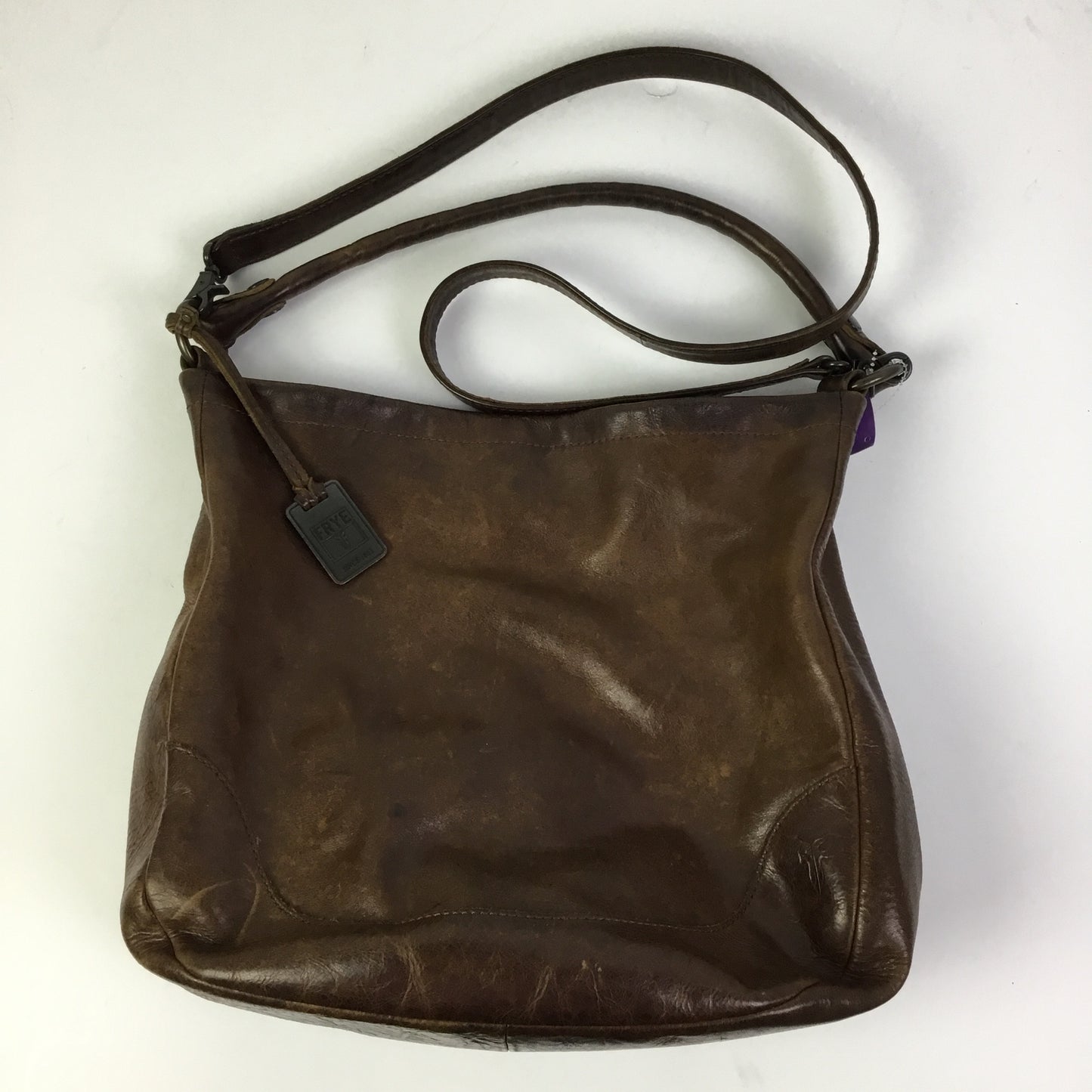 Handbag Designer By Frye In Brown, Size:Medium