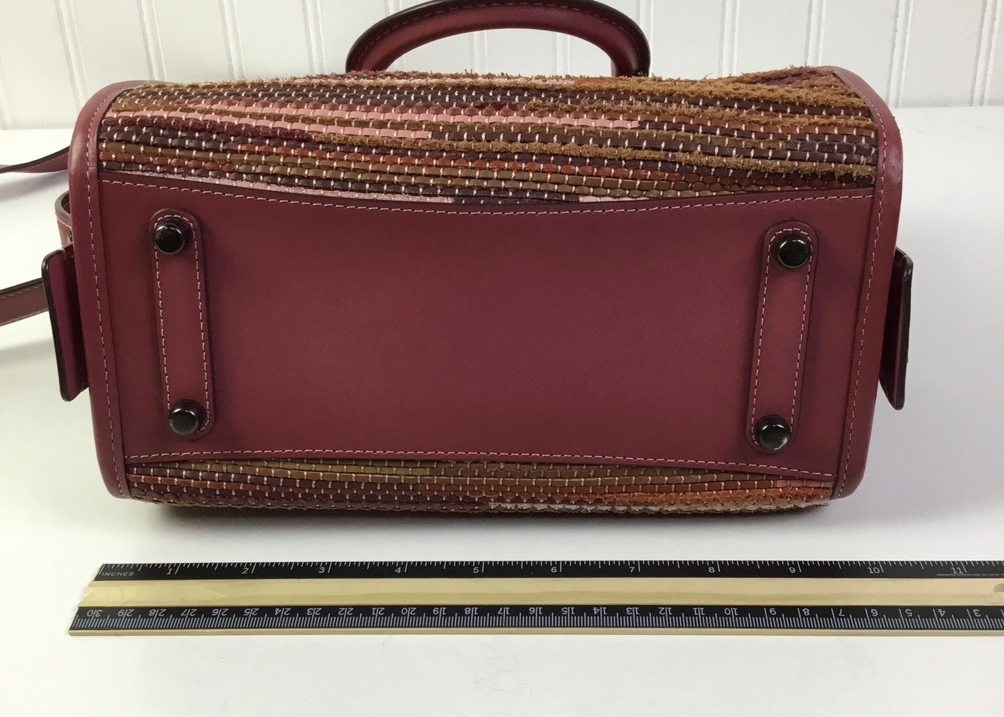 Crossbody Designer By Coach In Pink, Size:Medium