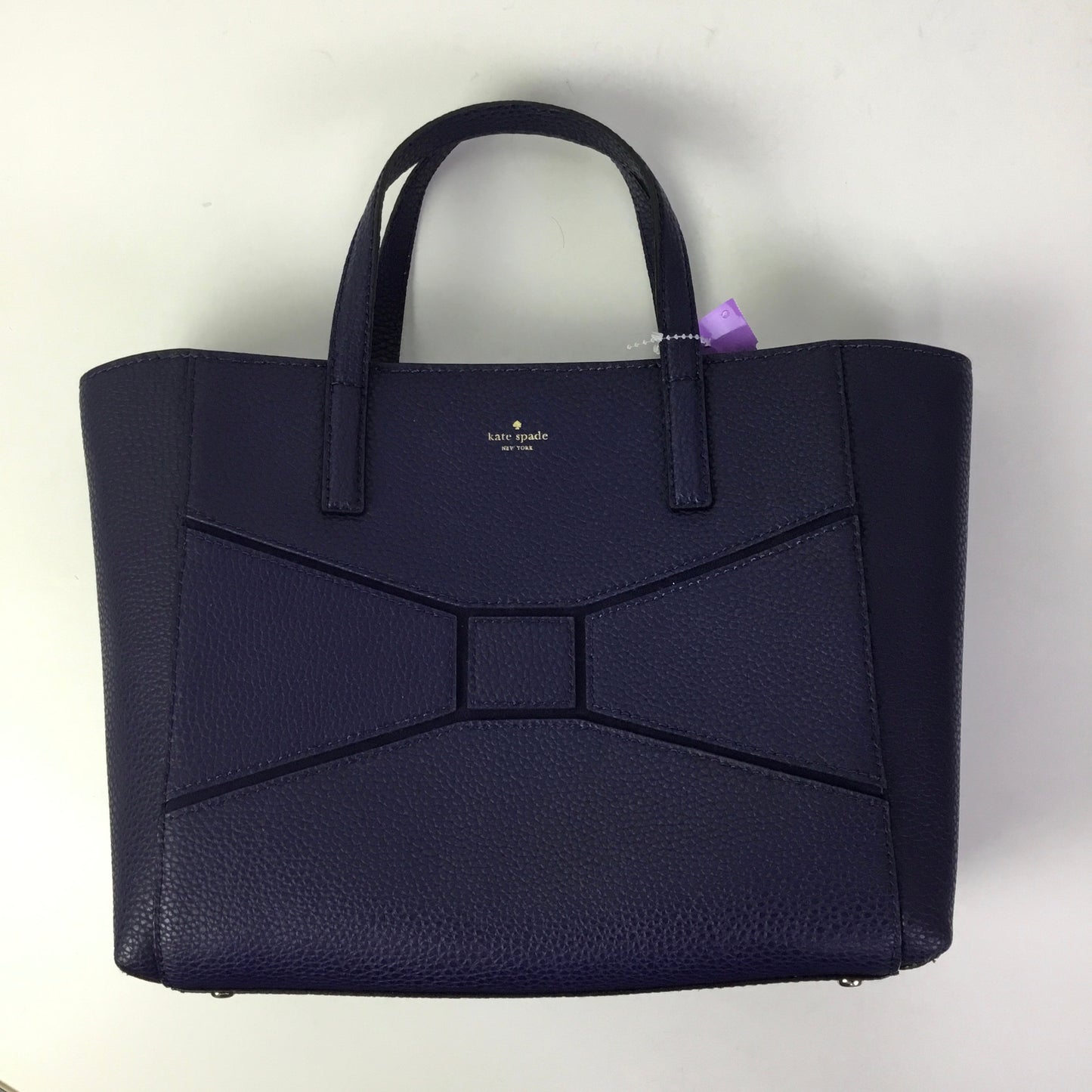 Handbag Designer By Kate Spade In Navy, Size:Large
