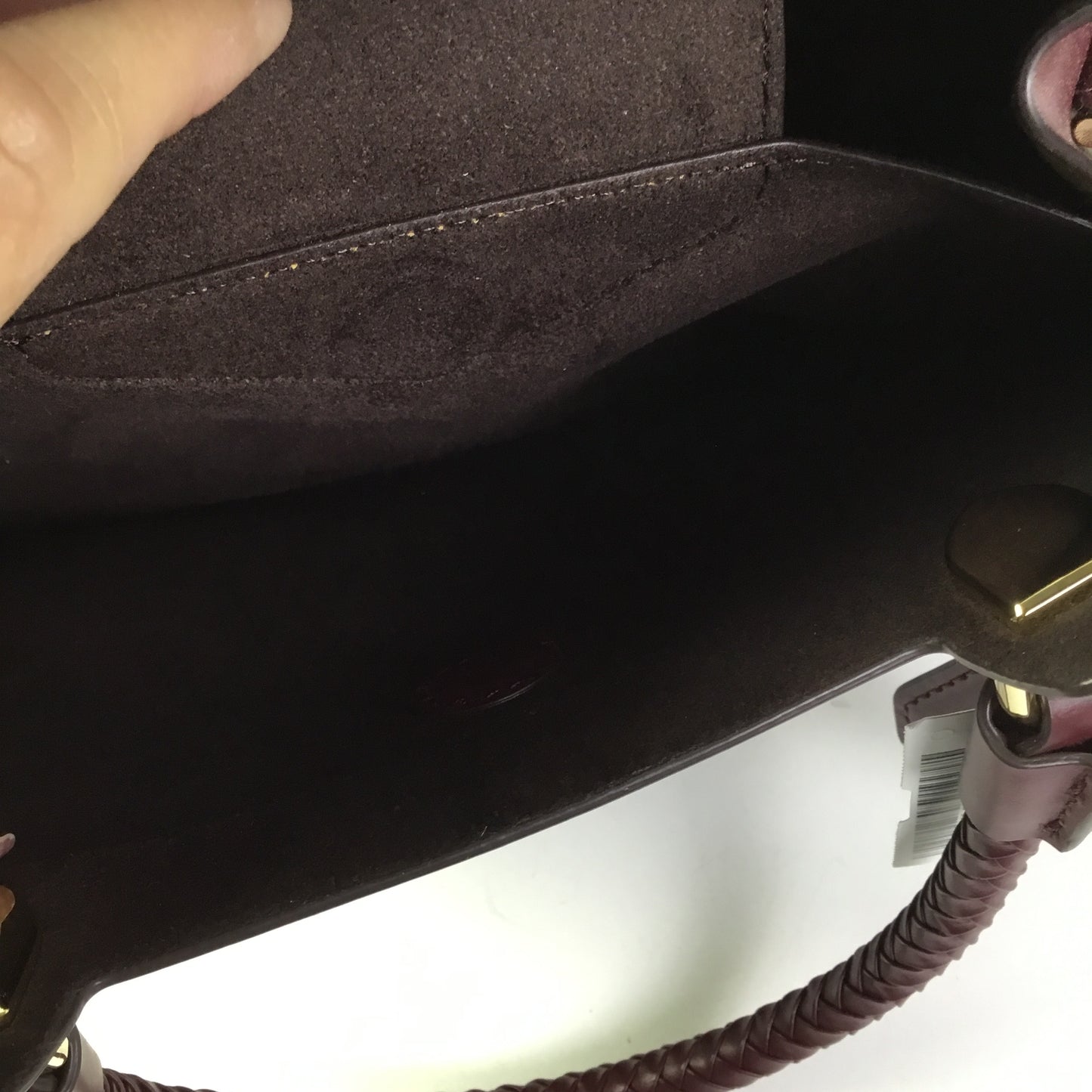 Handbag Designer By Michael Kors In Maroon, Size:Small