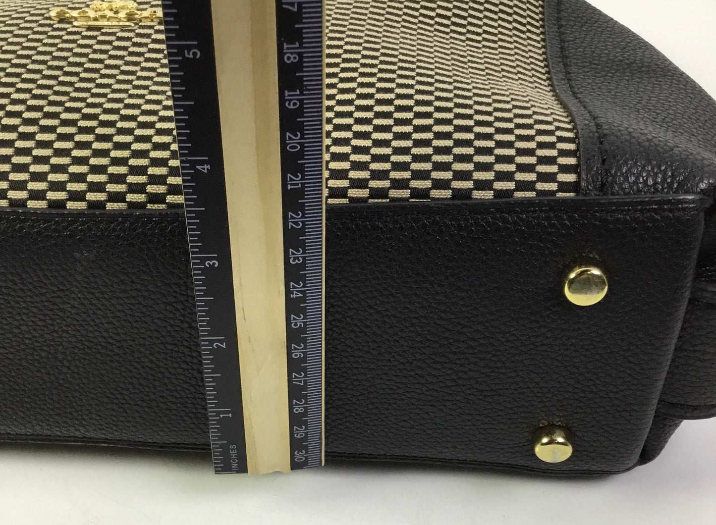 Handbag Designer By Coach In Black, Size:Medium