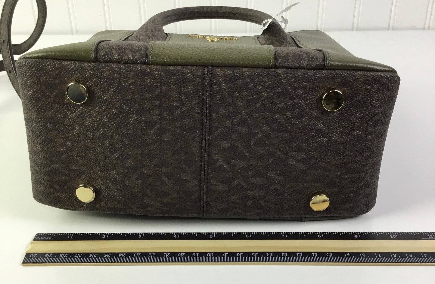Crossbody Designer By Michael Kors In Green, Size:Medium