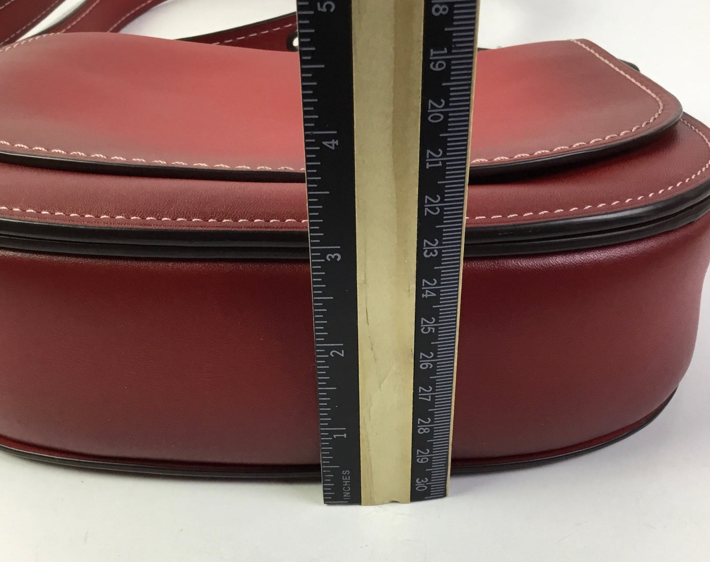 Crossbody Designer By Coach In Red, Size:Medium
