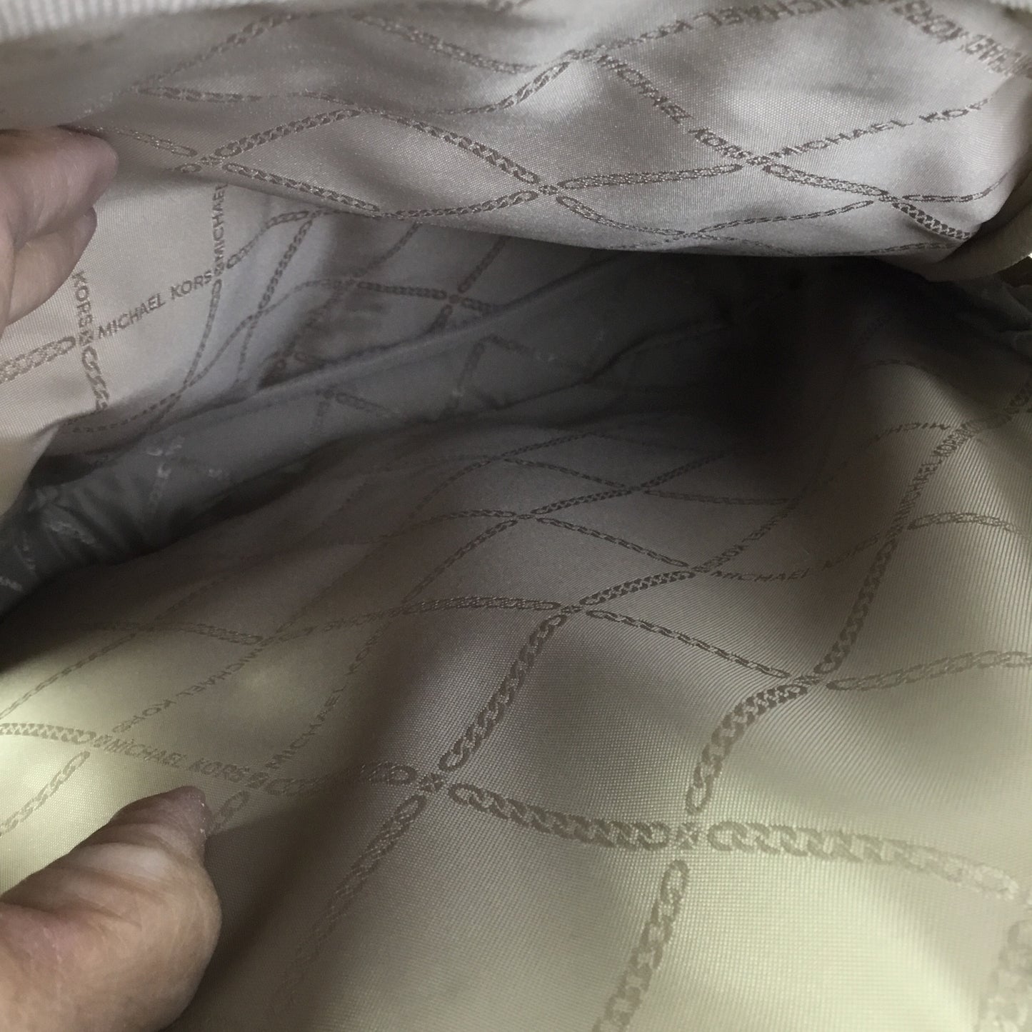 Backpack Designer By Michael Kors, Size: Medium