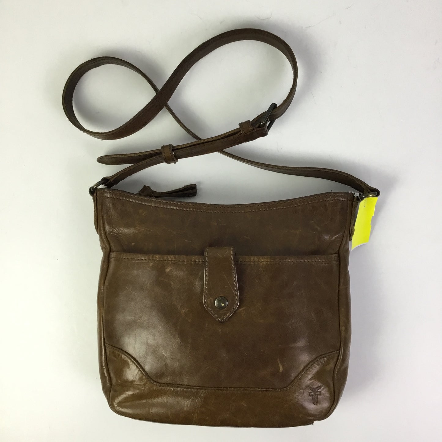 Handbag Designer By Frye In Brown, Size:Medium