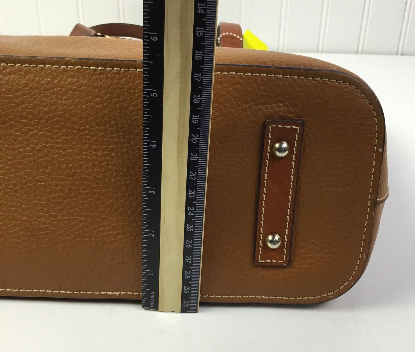 Handbag Designer By Dooney And Bourke In Brown, Size:Medium