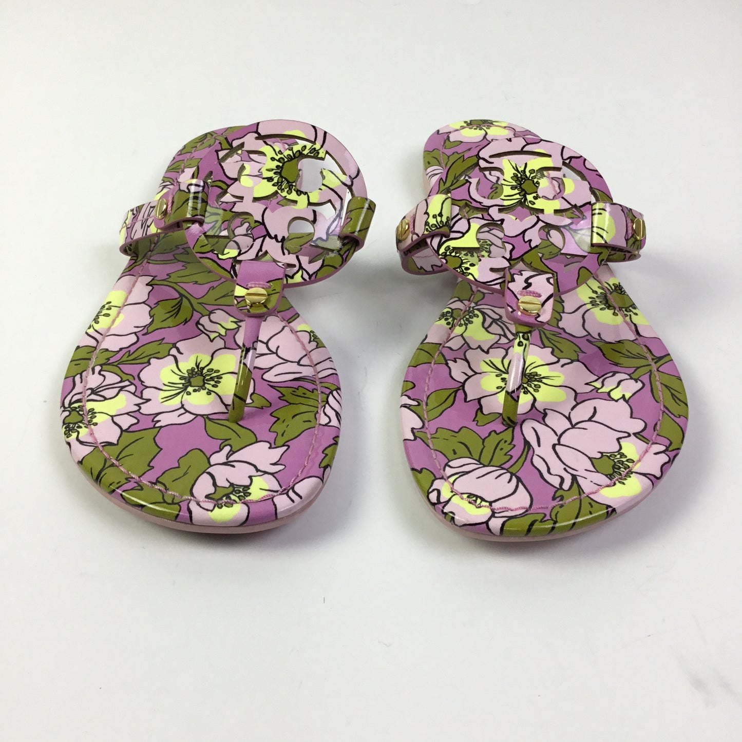 Sandals Designer By Tory Burch In Purple, Size:8
