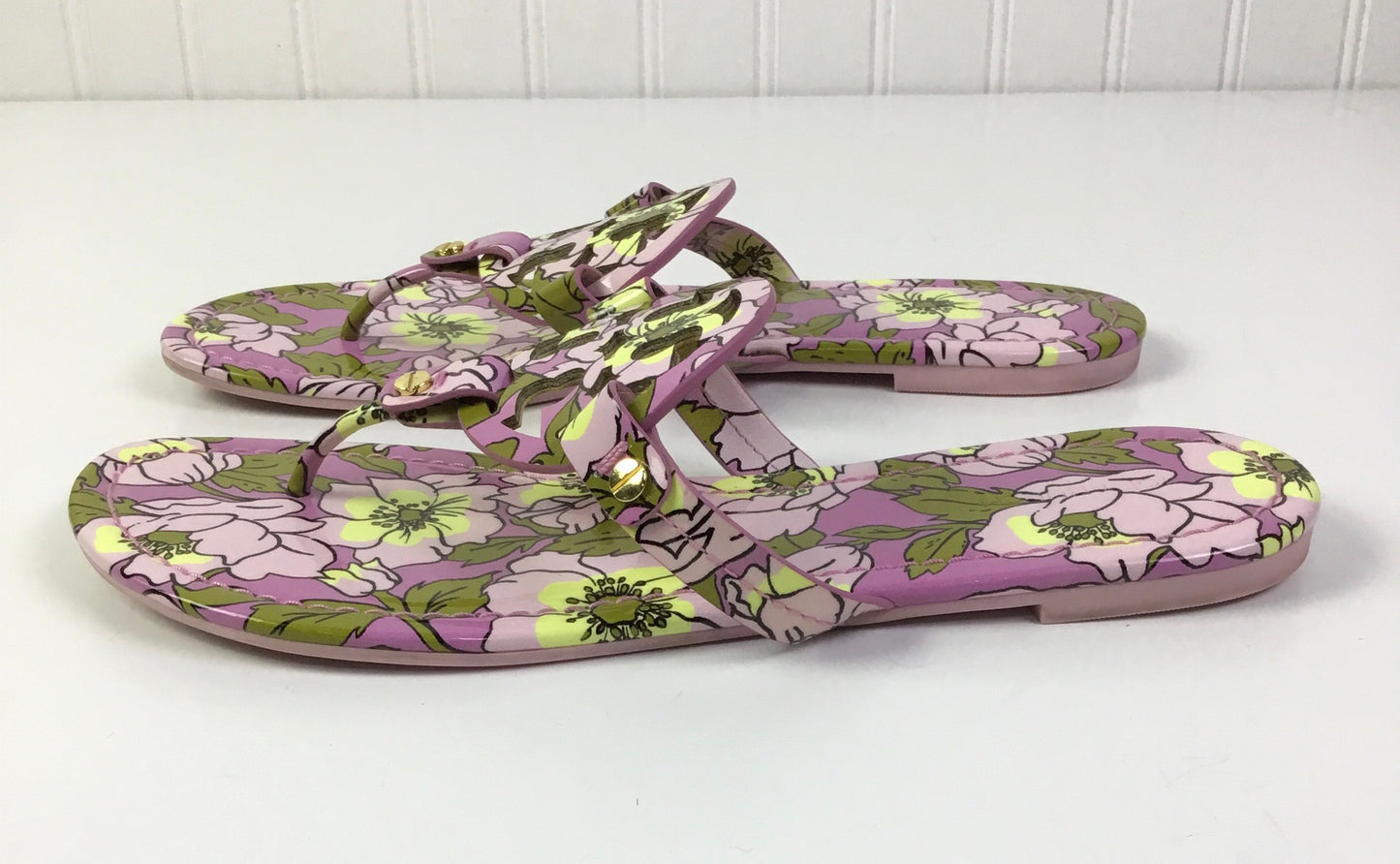 Sandals Designer By Tory Burch In Purple, Size:8