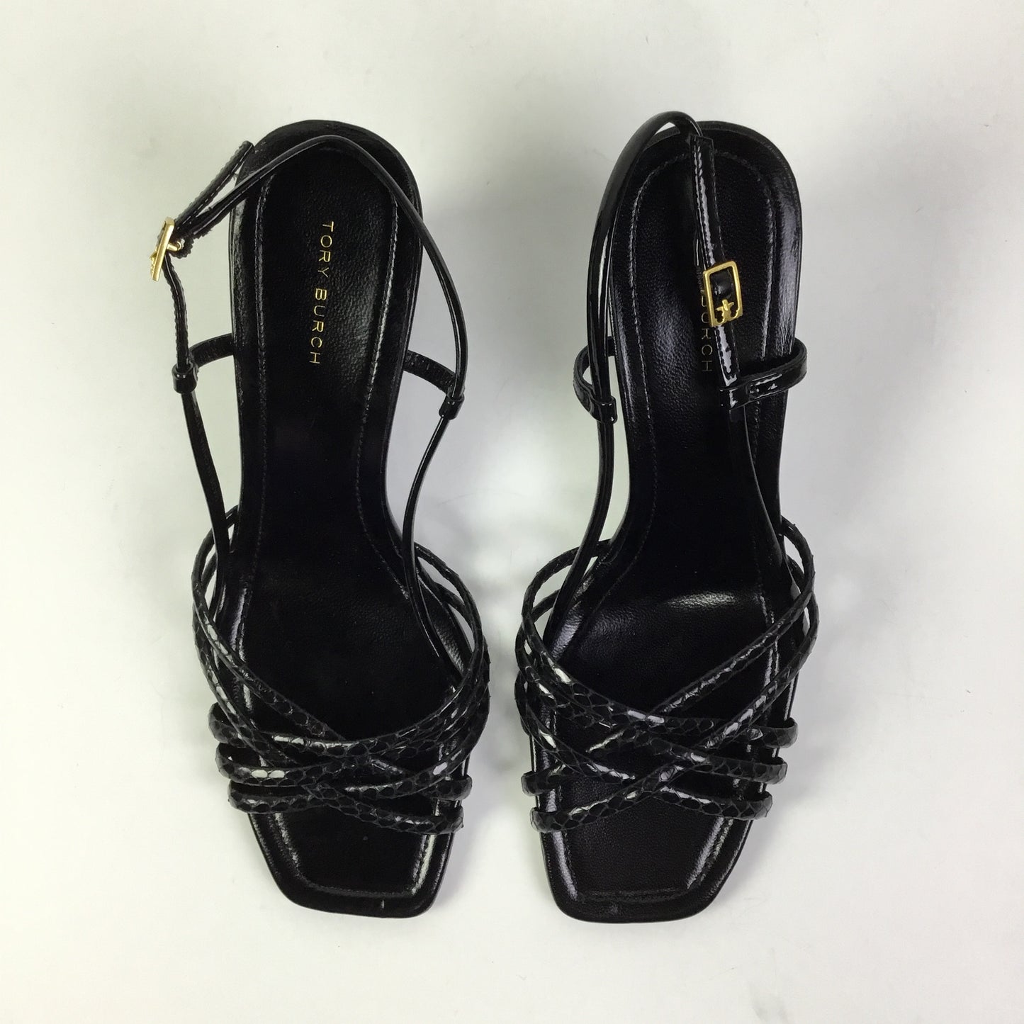 Sandals Designer By Tory Burch In Black, Size:8.5