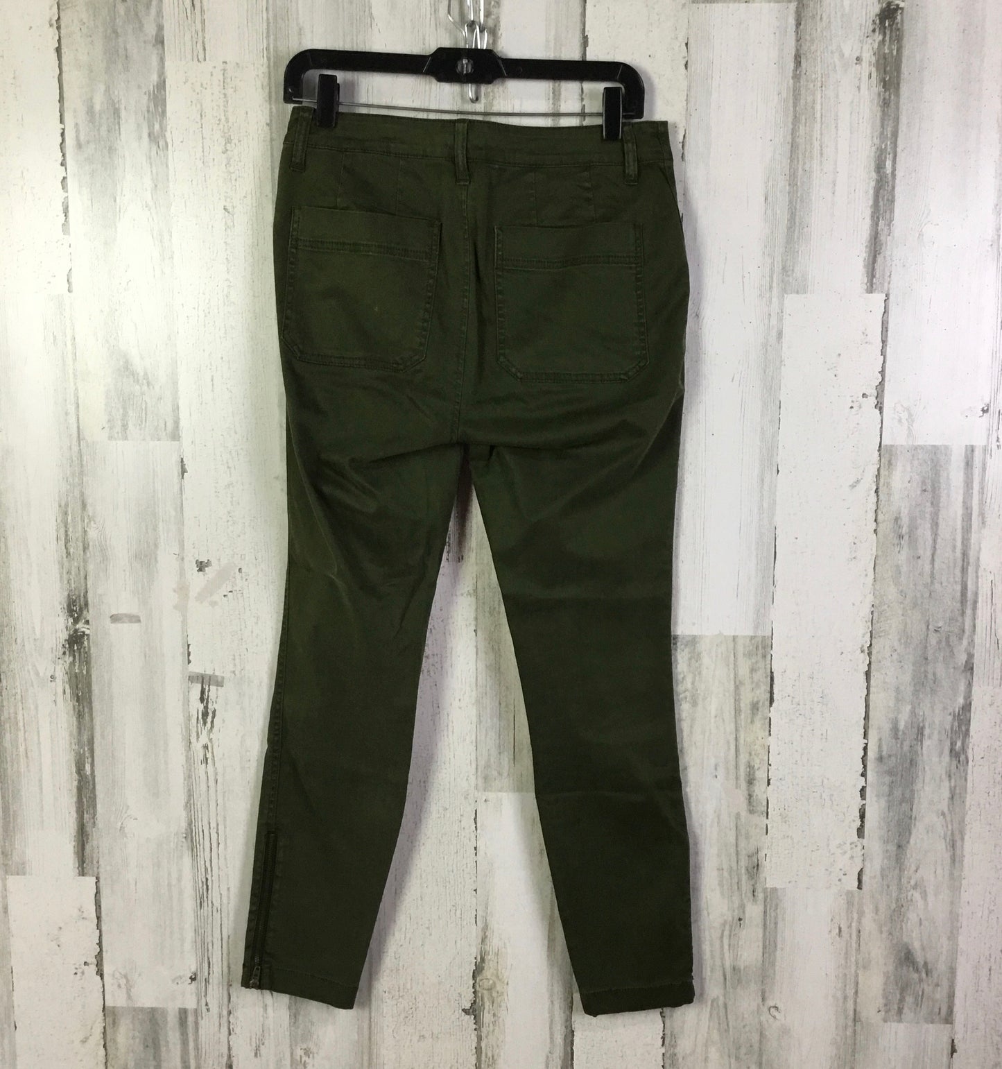 Jeans Skinny By J. Crew In Green, Size:6