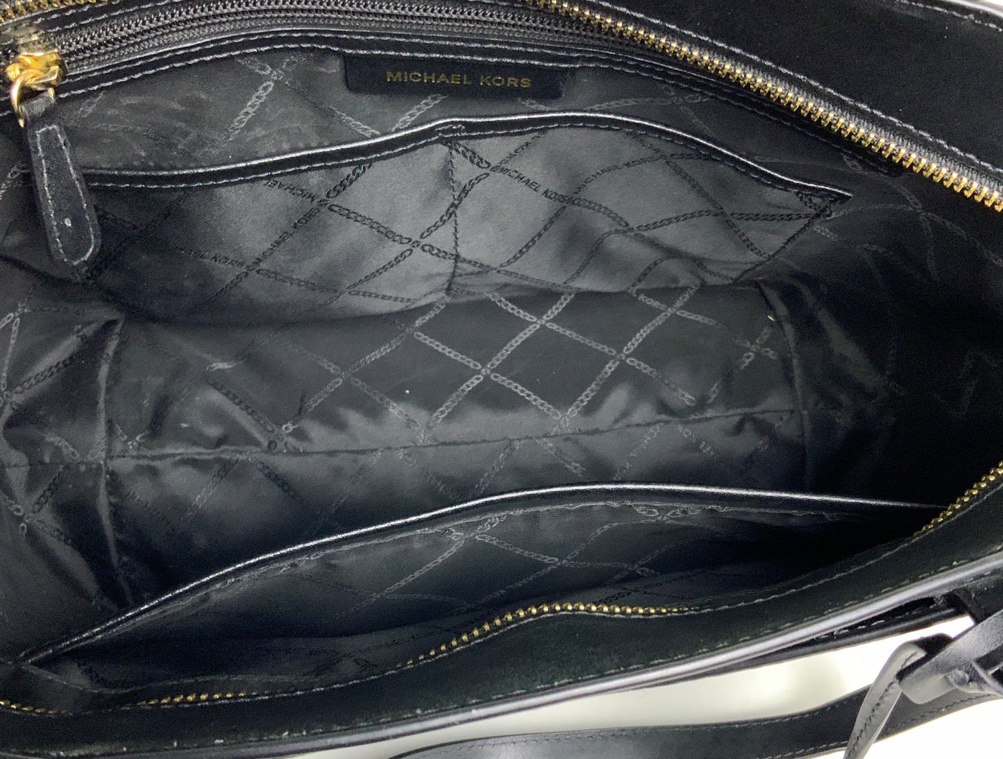 Handbag Designer By Michael Kors In Black, Size:Medium
