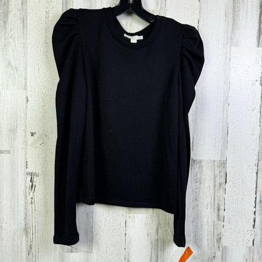 Top Long Sleeve By Chelsea And Violet In Black, Size: L