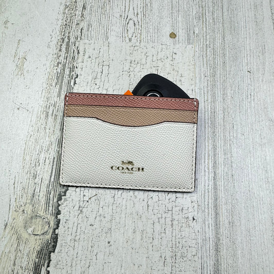 Id/card Holder By Coach  Size: Small