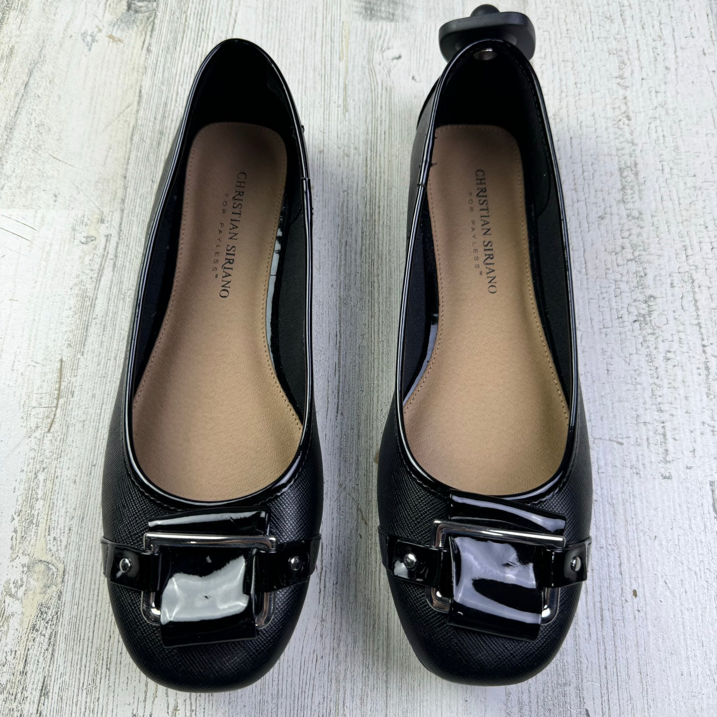 Shoes Flats By Christian Siriano For Payless In Black, Size: 8