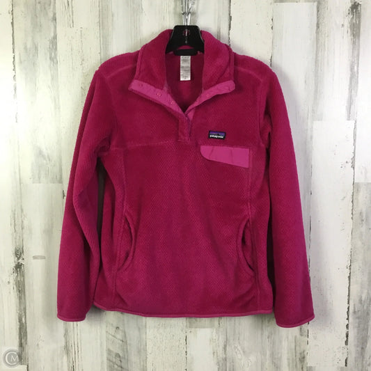 Sweatshirt Collar By Patagonia In Pink, Size: M