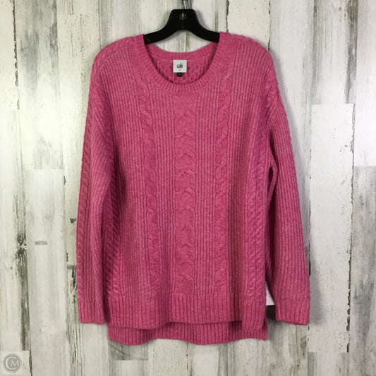 Sweater By Cabi In Pink, Size: S