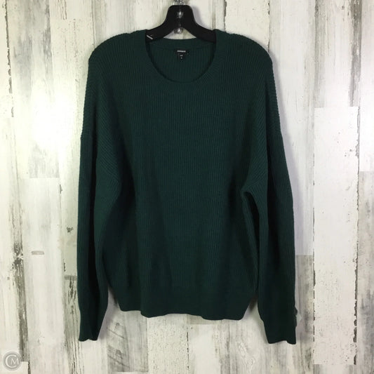 Sweater By Express In Green, Size: M
