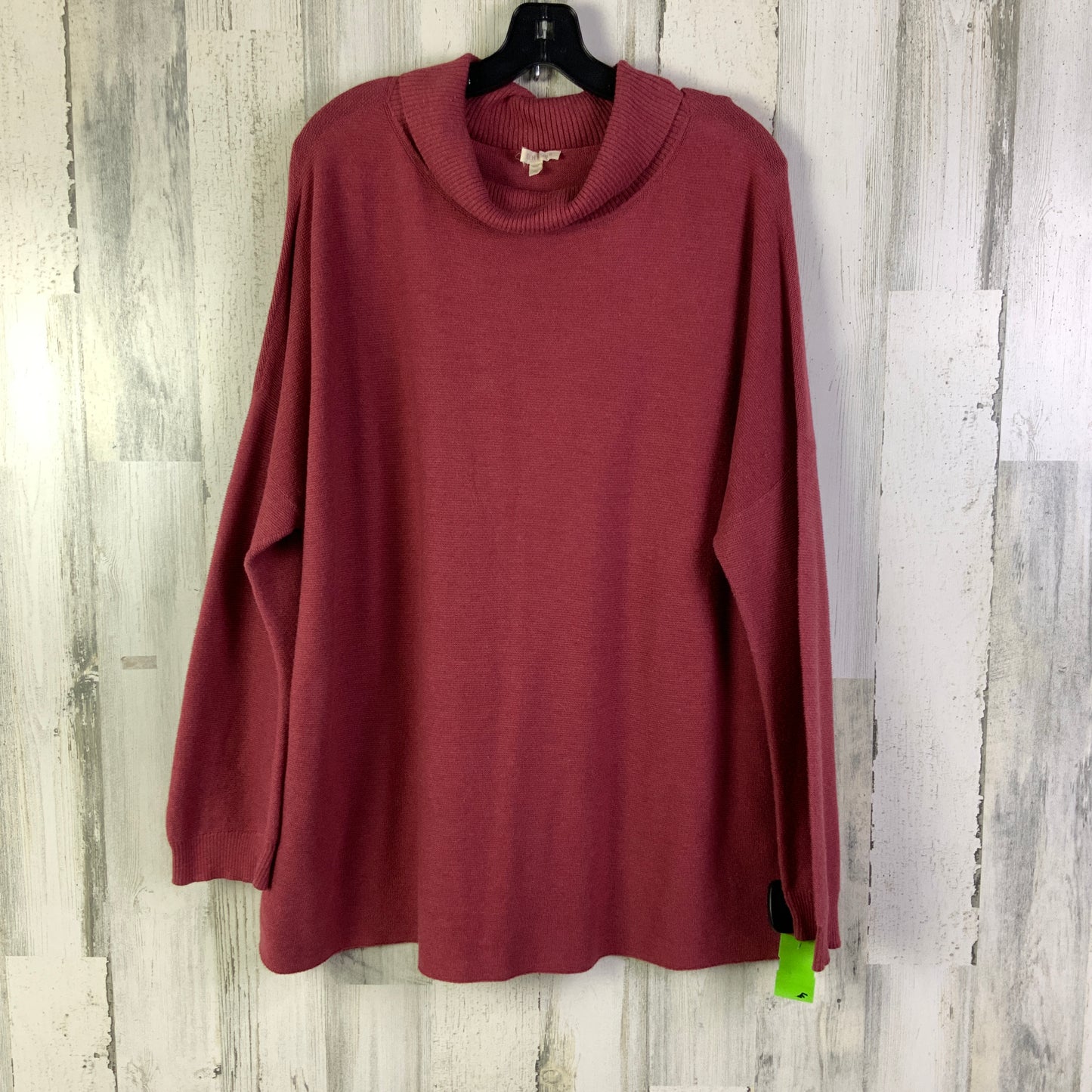 Sweater By Eileen Fisher In Red, Size: Xl