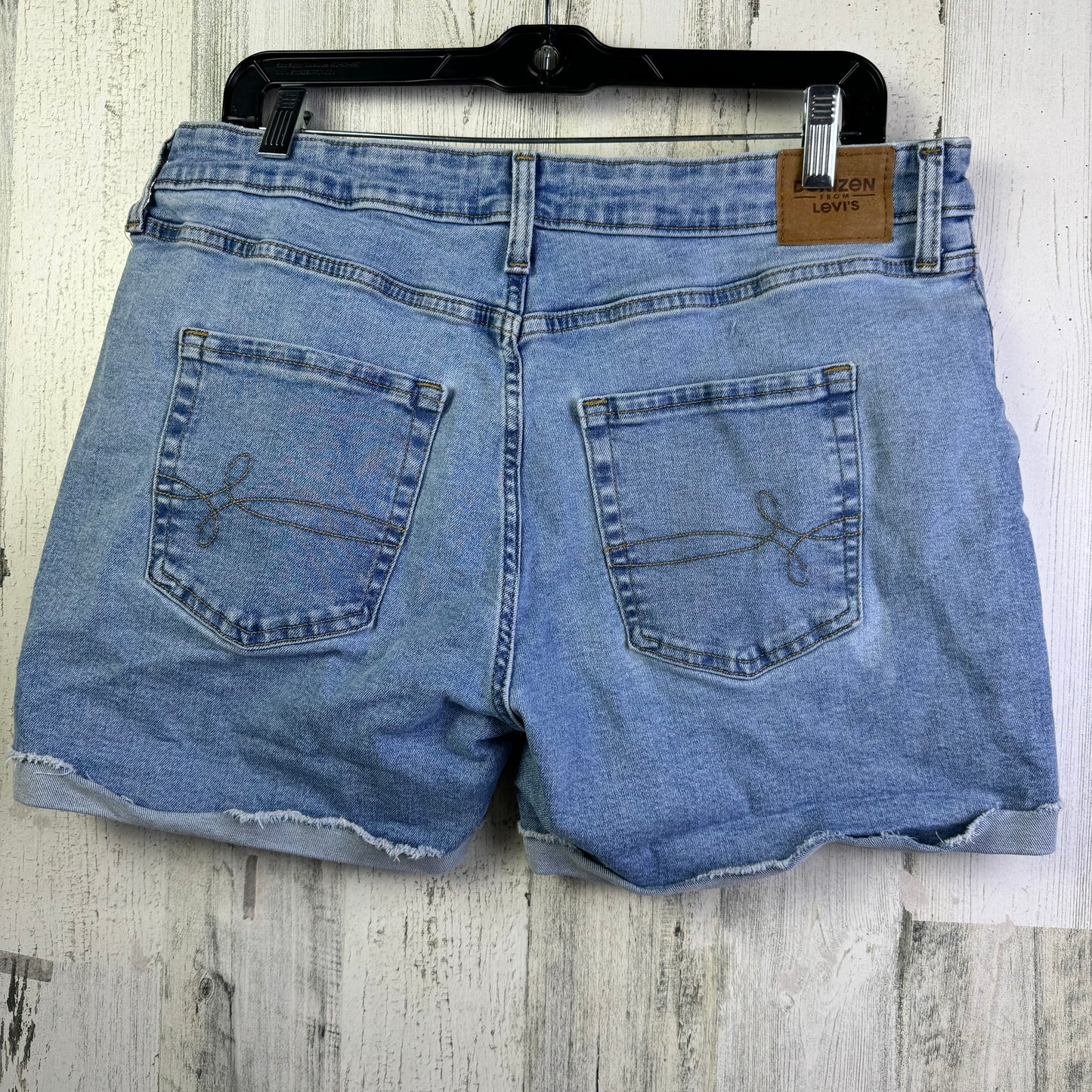 Blue Denim Shorts Levis, Size 12