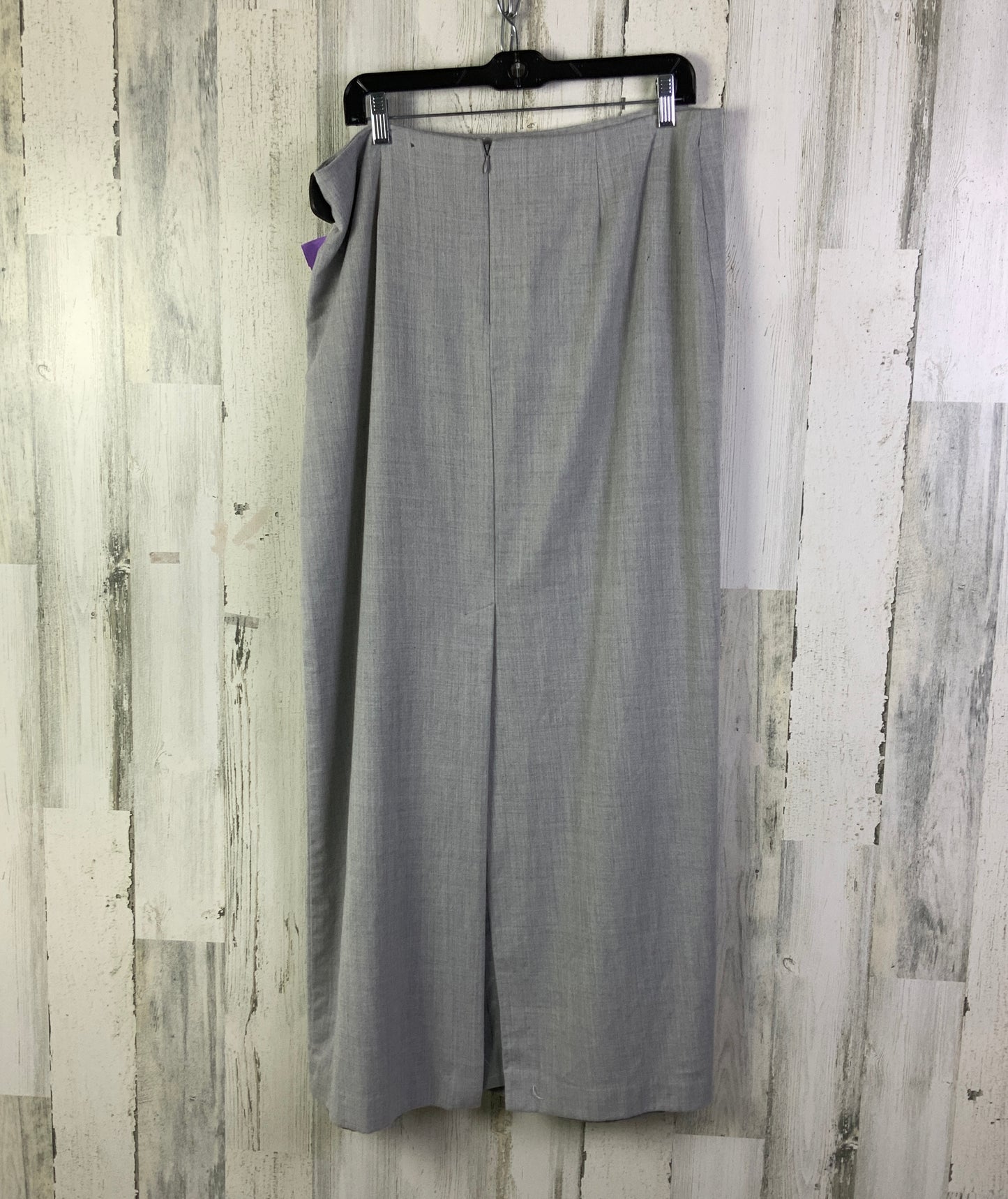 Skirt Maxi By Talbots In Grey, Size: 14