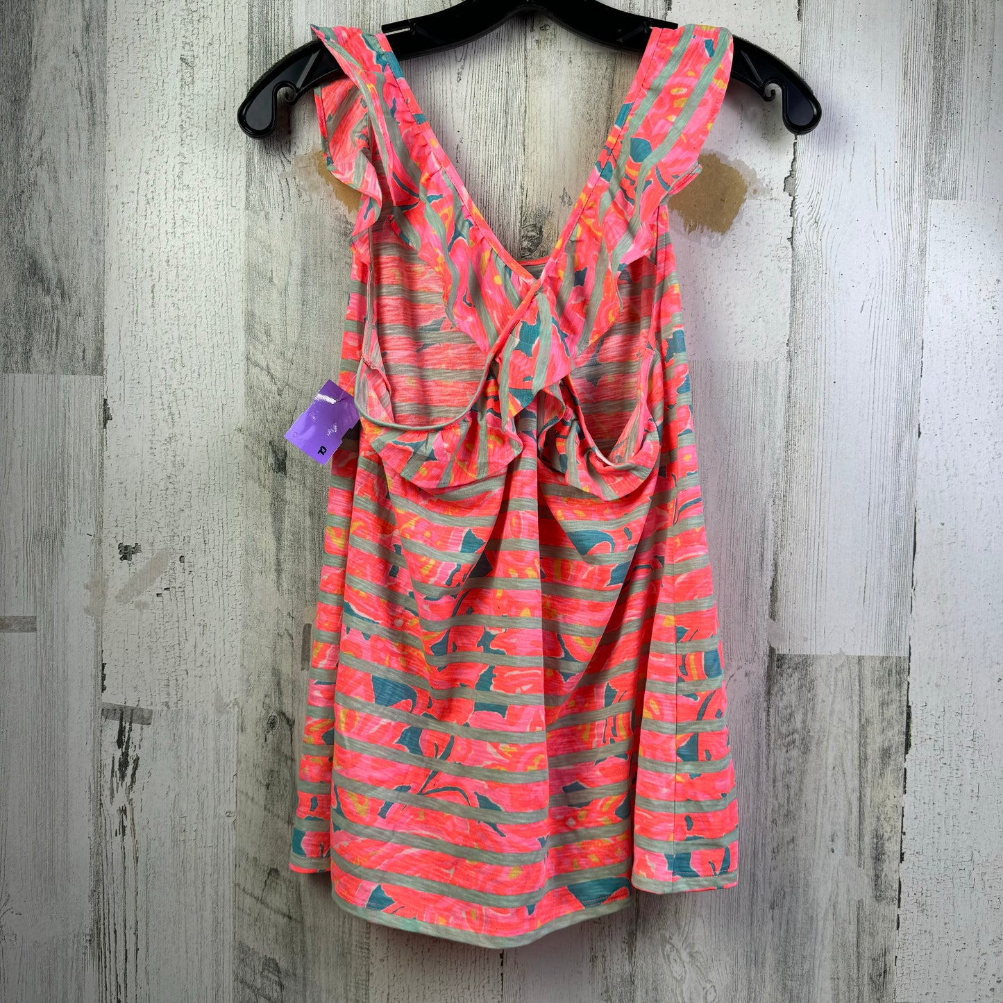 Pink Top Sleeveless Lilly Pulitzer, Size L