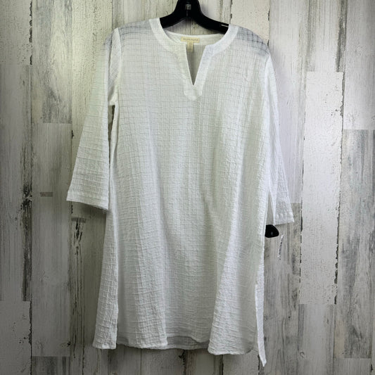 White Tunic Long Sleeve Eileen Fisher, Size Xs