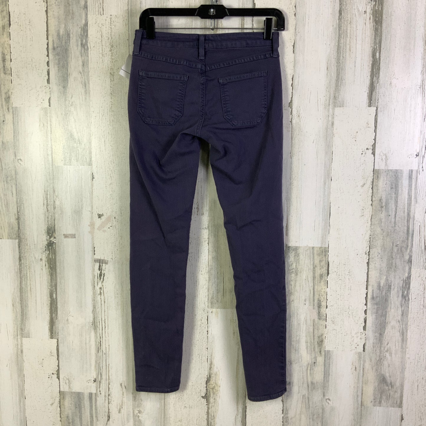 Jeans Skinny By Just Black In Purple Denim, Size: 0