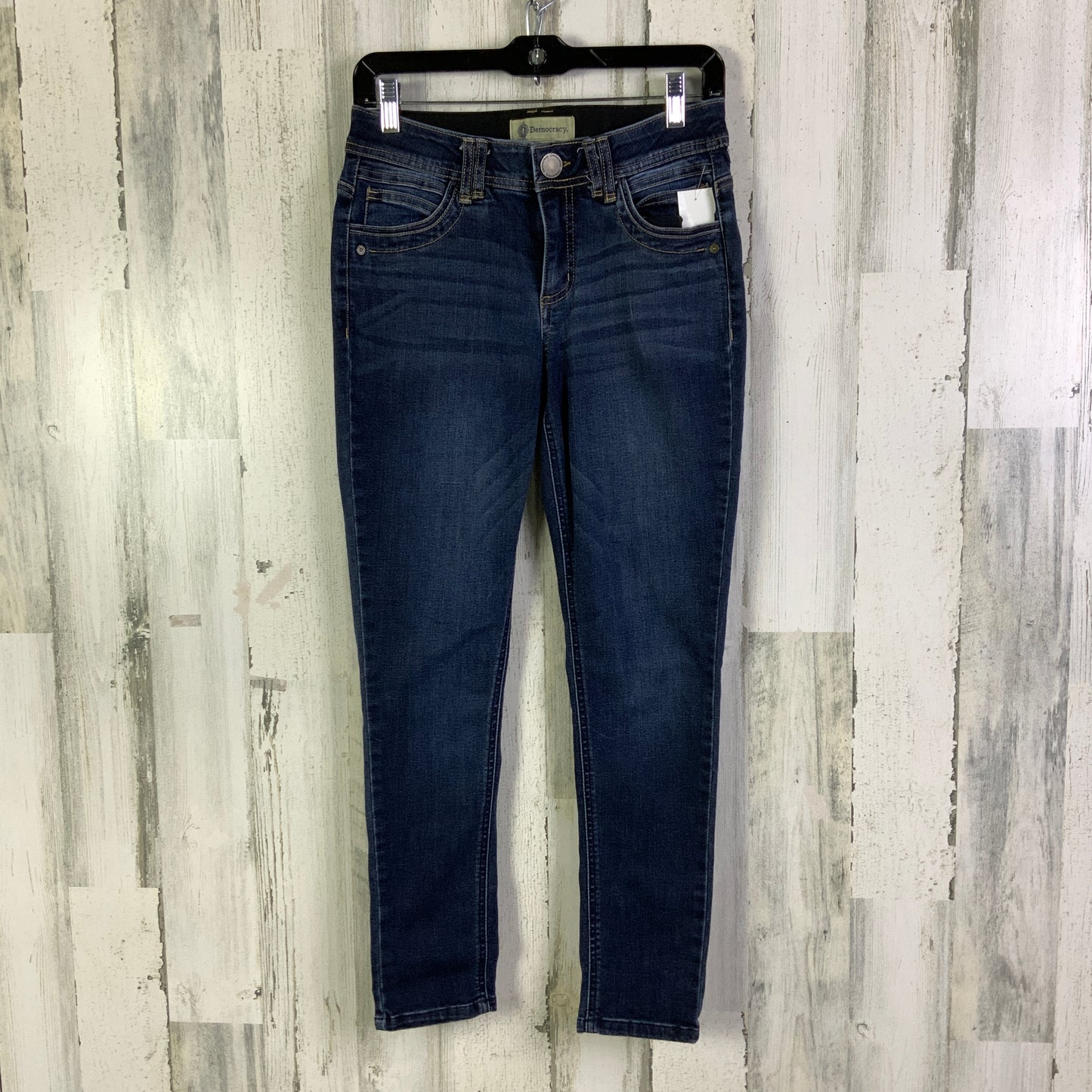 Jeans Skinny By Democracy In Blue Denim, Size: 4