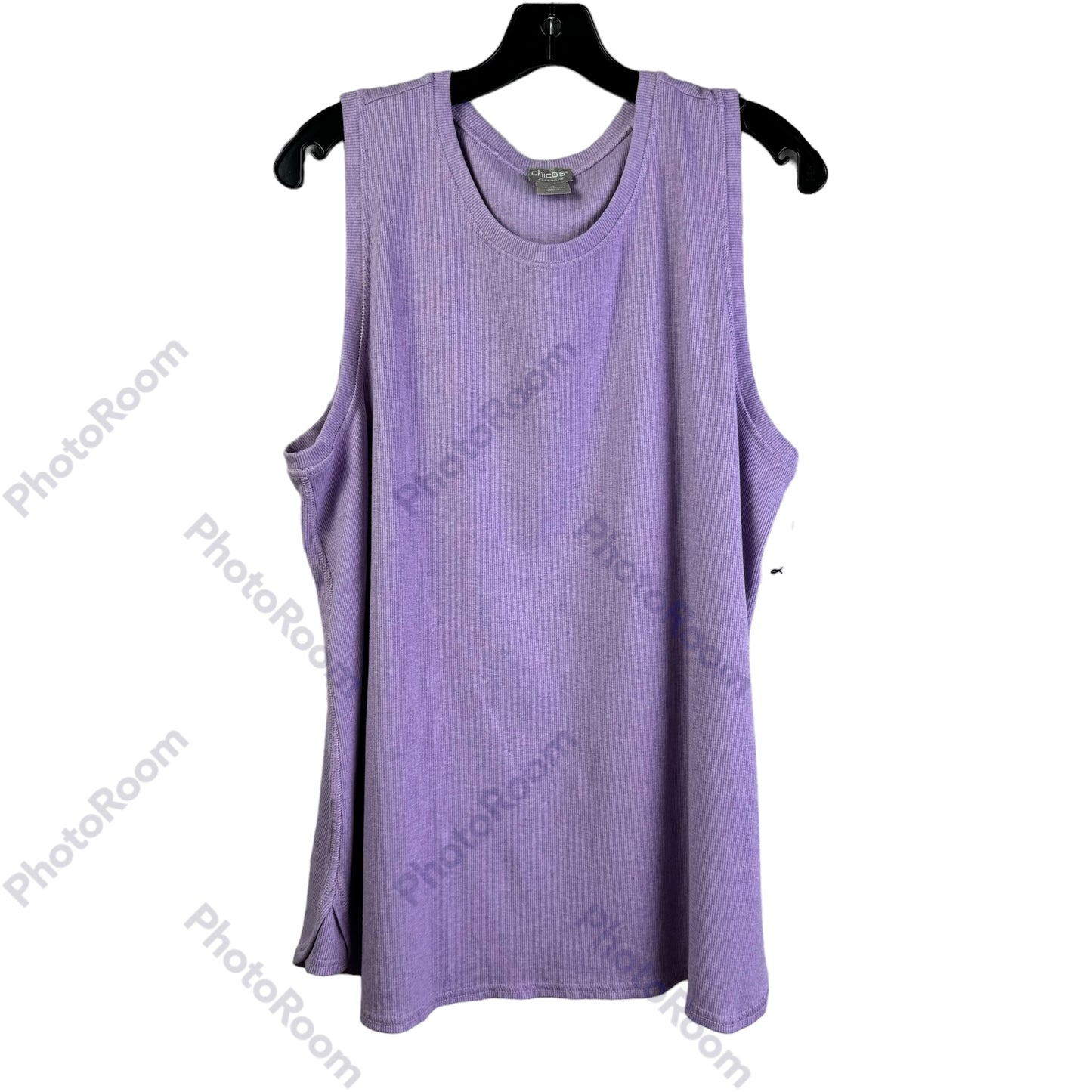 Purple Tank Top Chicos, Size 2x