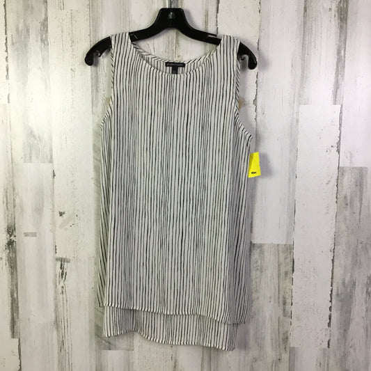 Tunic Sleeveless By Eileen Fisher In Black & White, Size: Xs