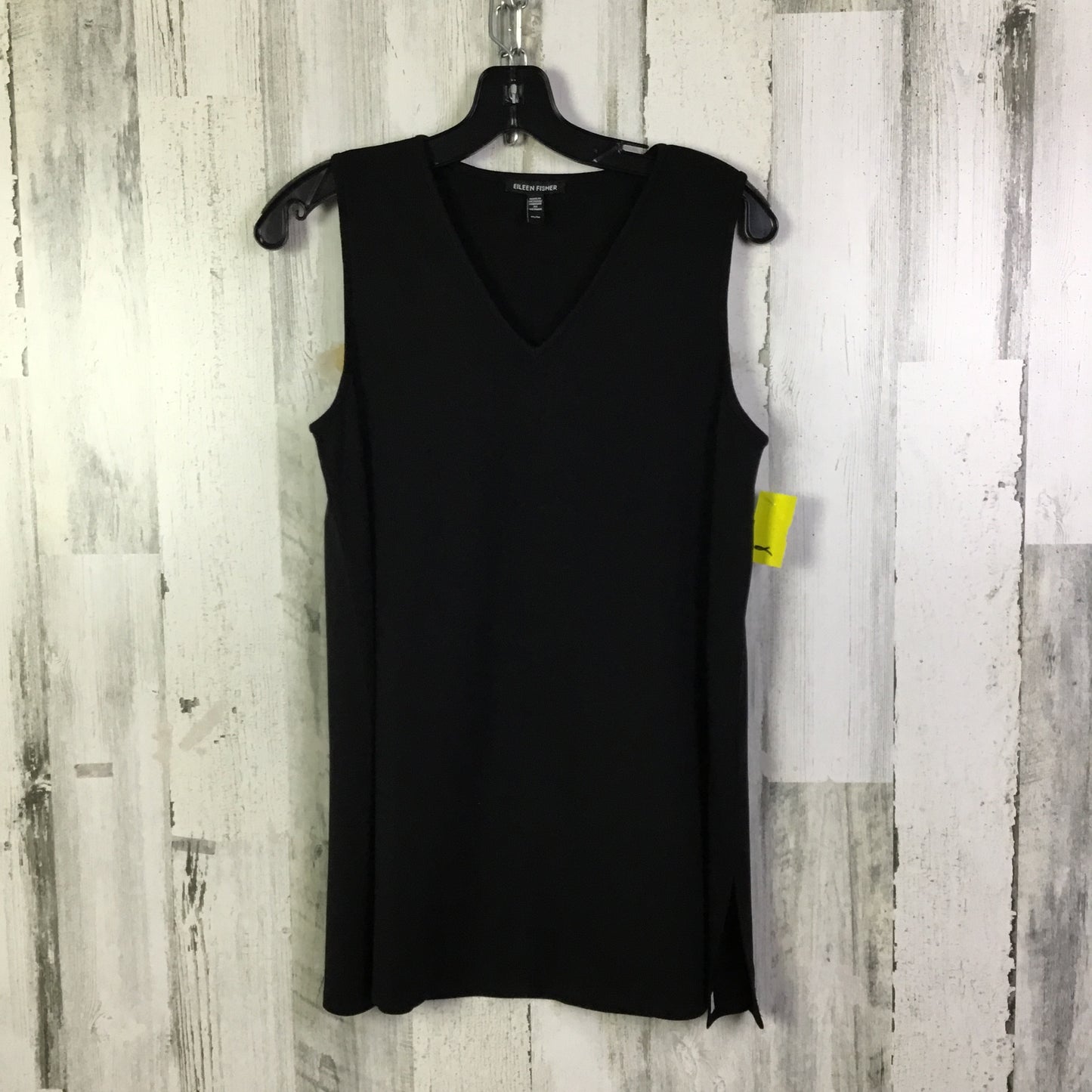 Top Sleeveless Basic By Eileen Fisher In Black, Size: Xs