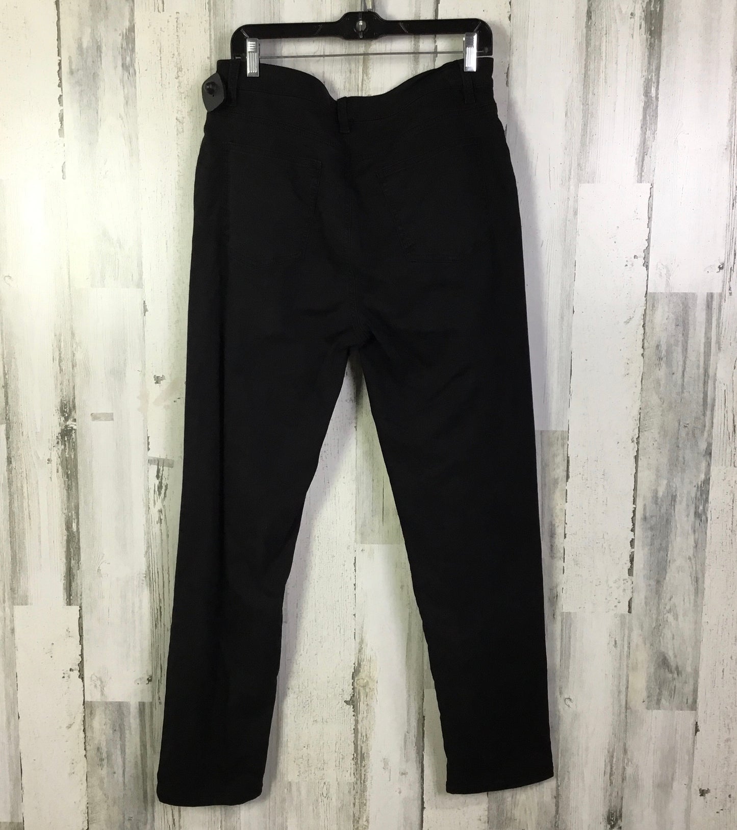 Jeans Skinny By Eileen Fisher In Black Denim, Size: 10