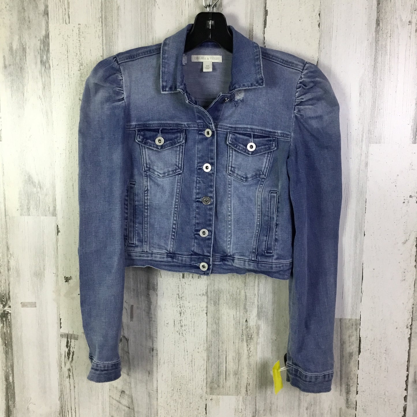 Jacket Denim By Chelsea And Violet In Blue Denim, Size: Xs