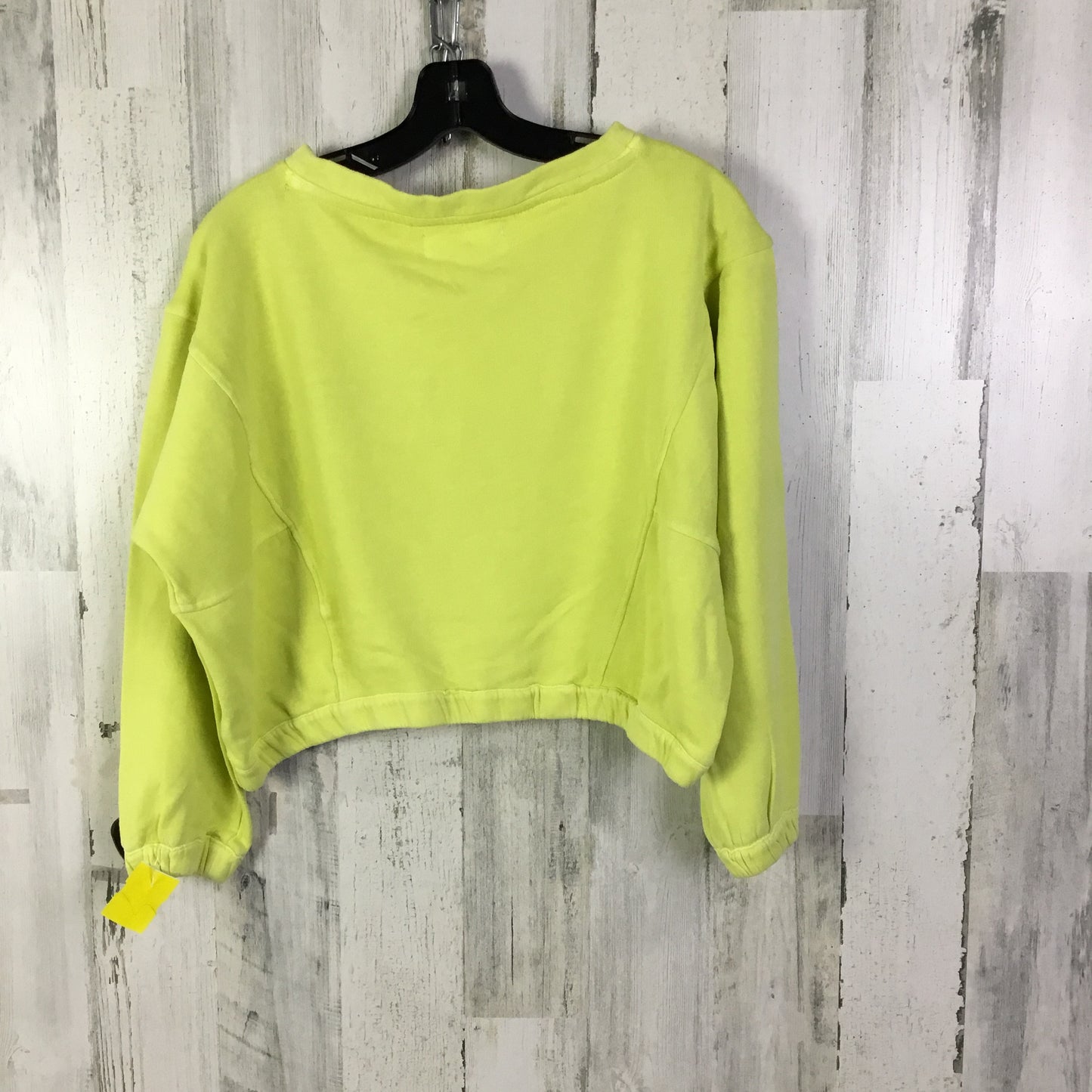 Sweatshirt Crewneck By Anthropologie In Yellow, Size: Xxs