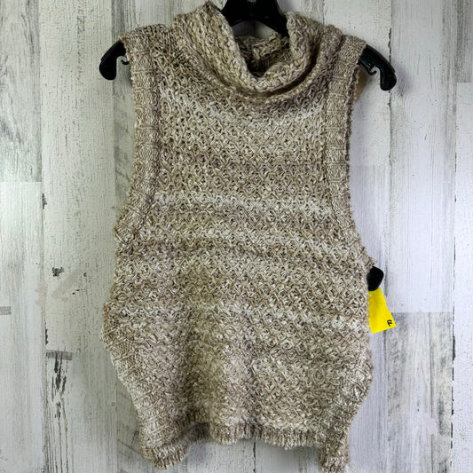 Vest Sweater By Pilcro In Tan, Size: S