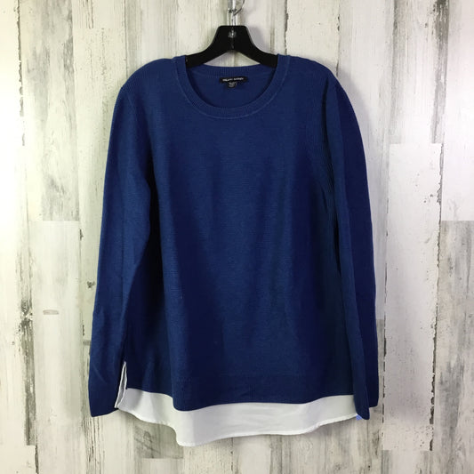 Sweater By Hilary Radley In Blue, Size: Xxl