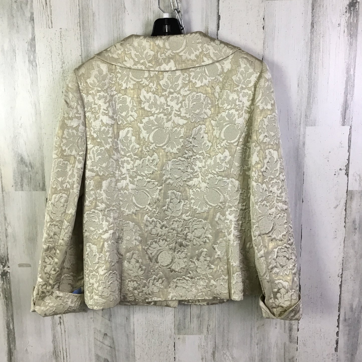 Blazer By Ann Taylor In Gold, Size: L