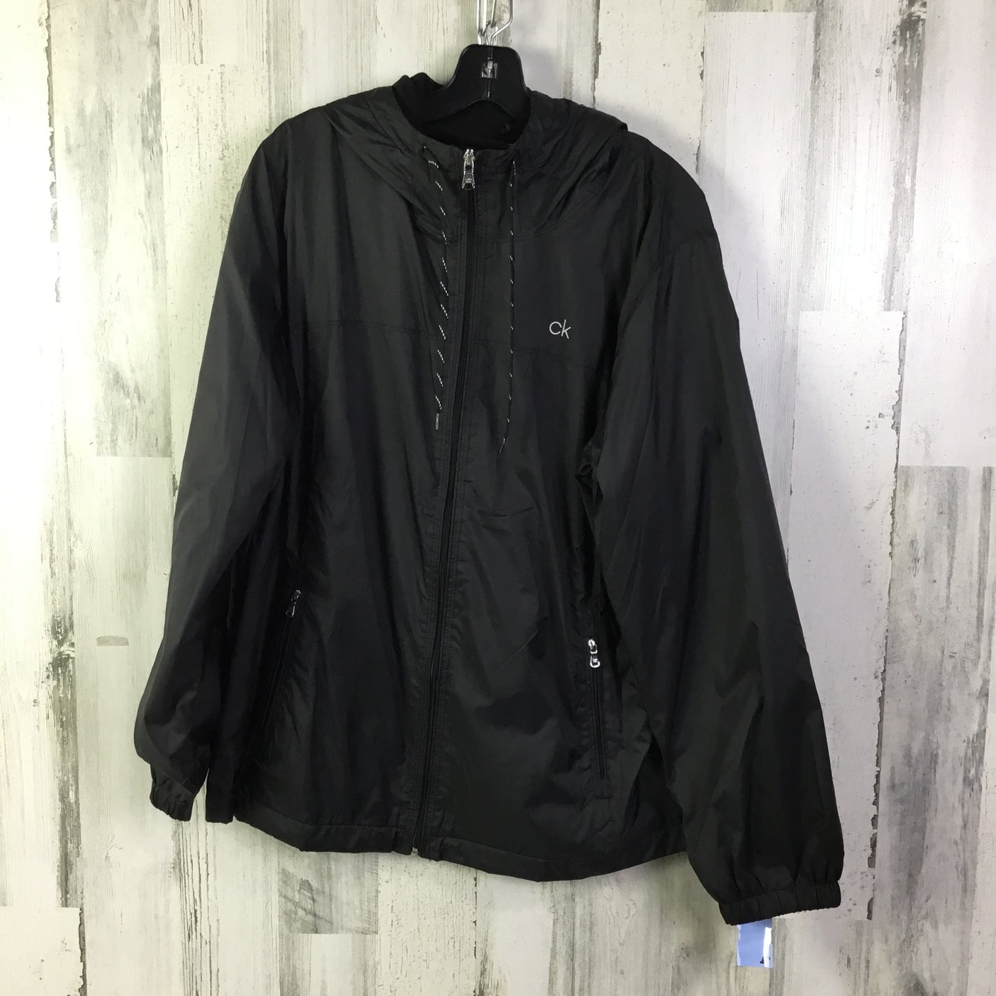 Coat Puffer & Quilted By Calvin Klein In Black, Size: Xxl