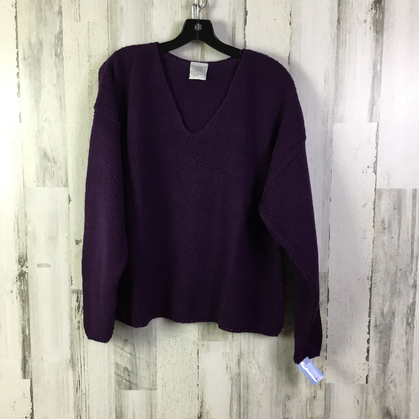 Sweater By Clothes Mentor In Purple, Size: Xl