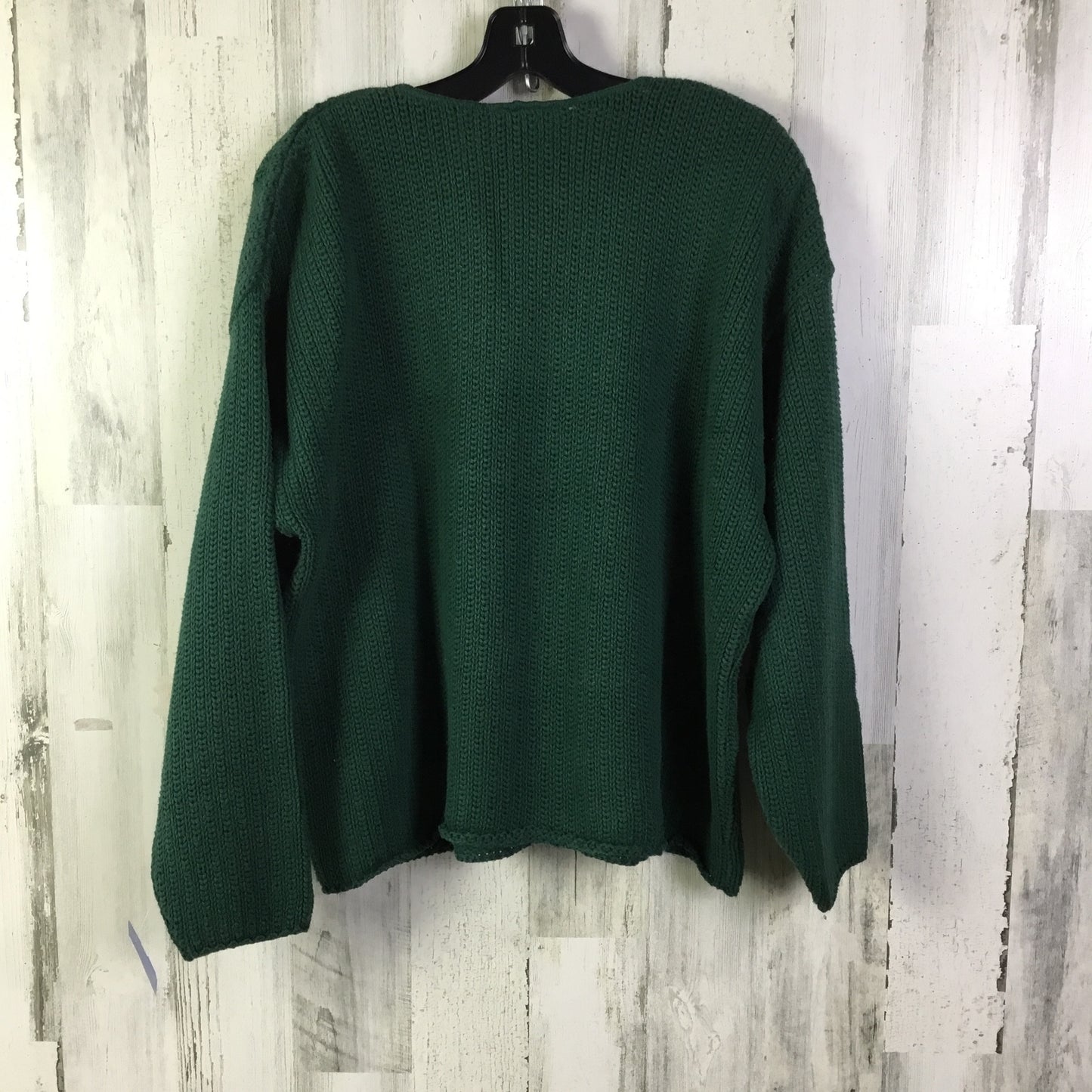 Sweater By Clothes Mentor In Green, Size: Xl