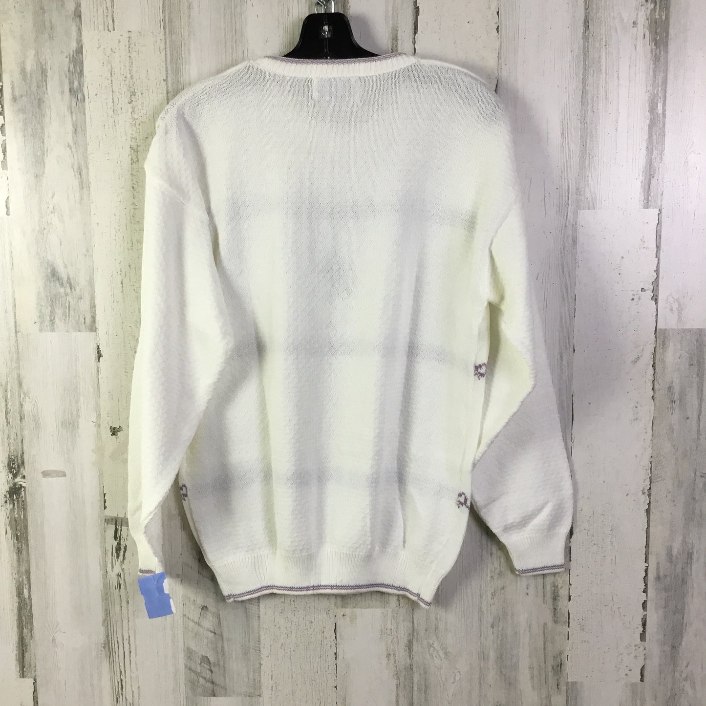 Sweater By Clothes Mentor In Cream, Size: L