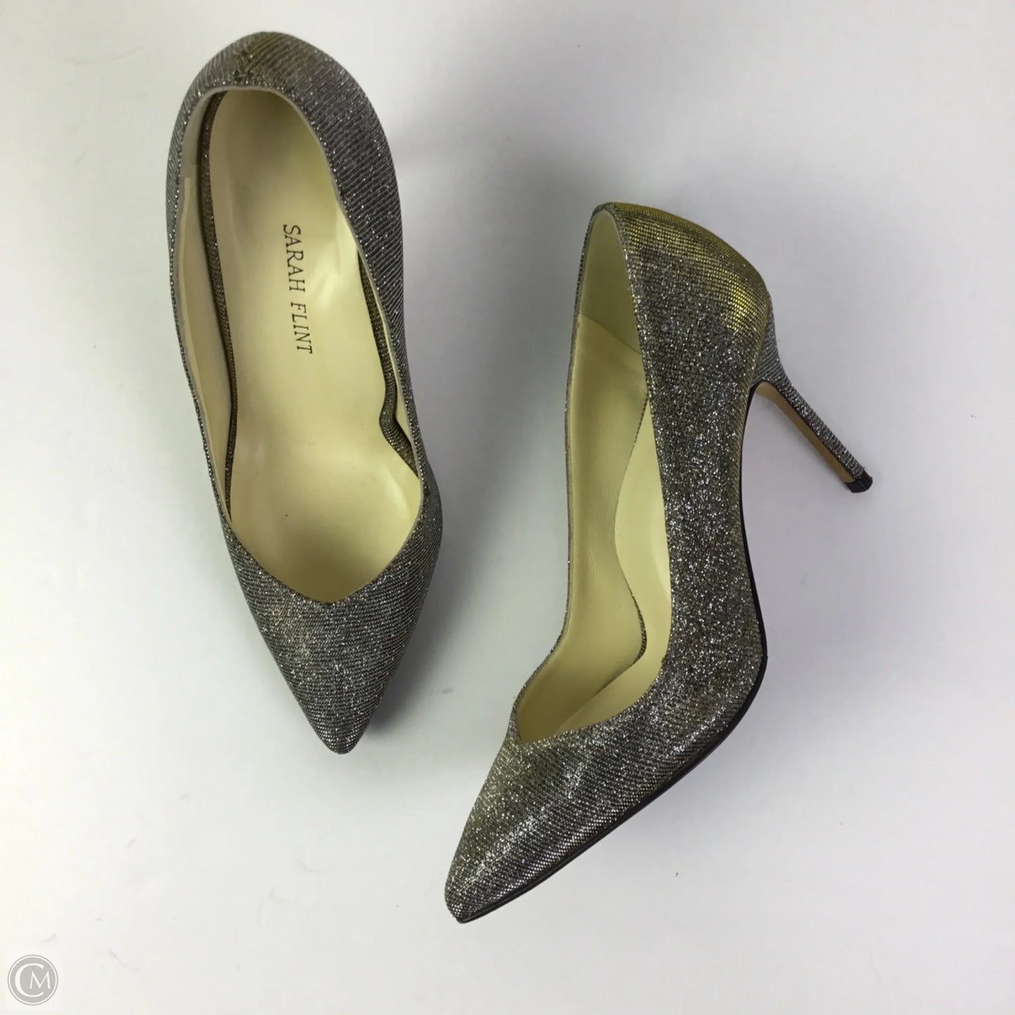 Shoes Heels Stiletto By Cma In Gold & Silver, Size: 6