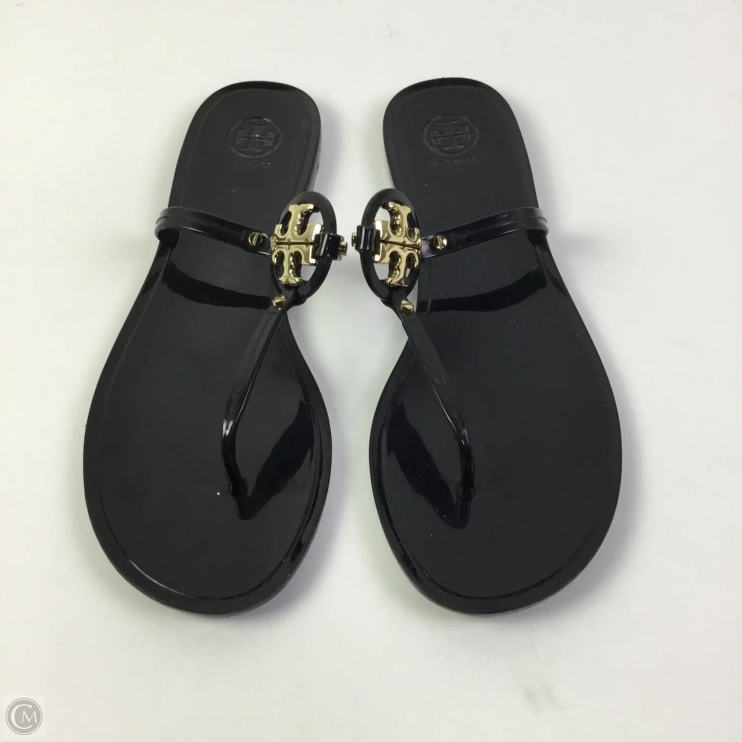 Sandals Designer By Tory Burch In Black, Size: 10